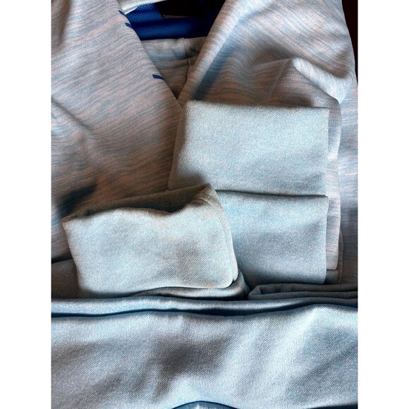 Nike Girls Hoodie XL Blue Therma Dri Fit Training Pull Over Sweatshirt Warm Soft - Picture 13 of 14